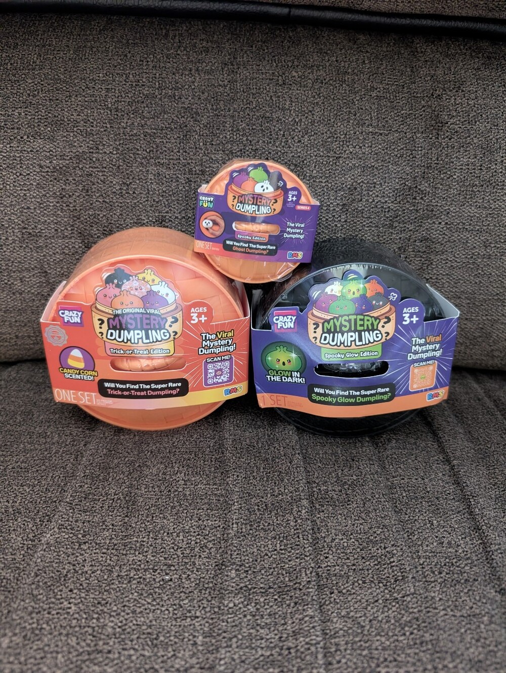 Mystery Dumpling Trick Or Treat, Spooky Glow & Mini Ghost Edition